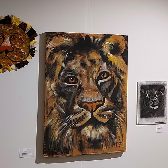 Quelle und Inspirationen in der Ausstellung