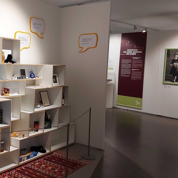 Blick in die Ausstellung