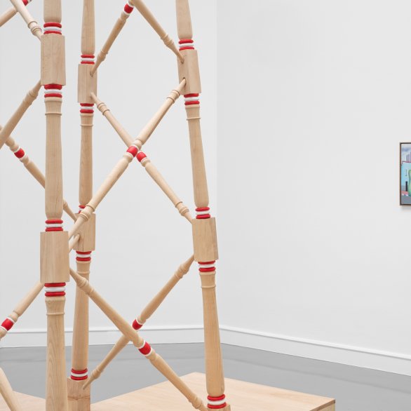 Ausstellungsansicht im achten Raum der Staatlichen Kunsthalle Baden-Baden