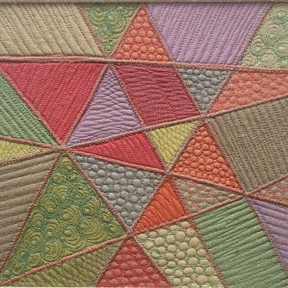 Lotte Hofmann, Maschinenstickerei o.T., 1970er Jahre, Foto N. Aspholm-Flik Lotte Hofmann, Maschinenstickerei o.T., 1970er Jahre, Foto N. Aspholm-Flik