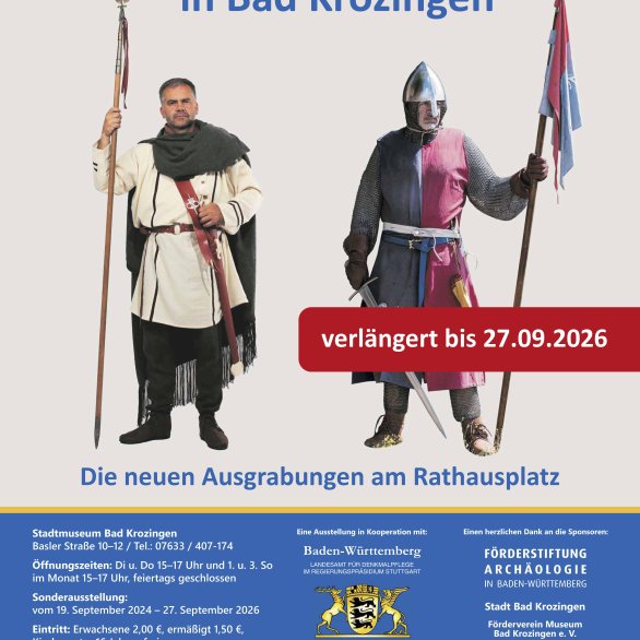 Ausstellung von "Römern & Rittern in Bad Krozingen" verlängert