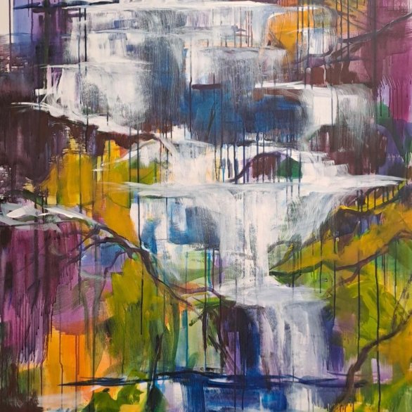 Wasserfall, 2025 (C) F. Mathé