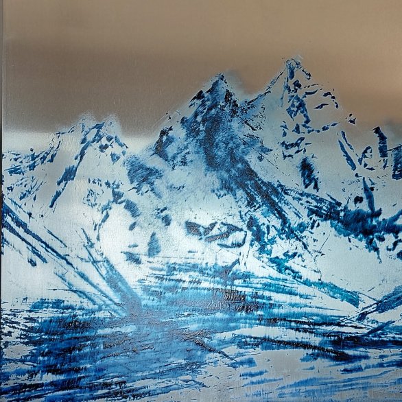 Tian shan, Öl auf Alu (C) s. Litschka