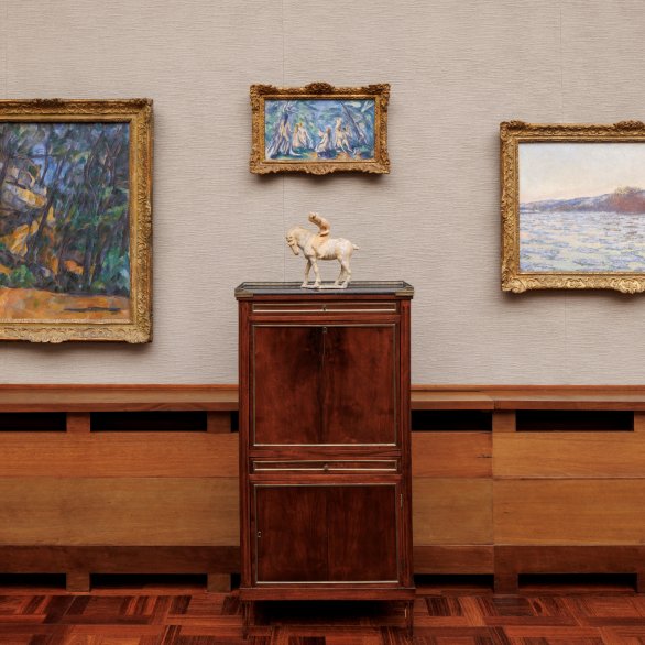 Ausstellungsansicht «Welcome Back – Die Sammlung kehrt zurück», 2026, Museum Langmatt, Baden