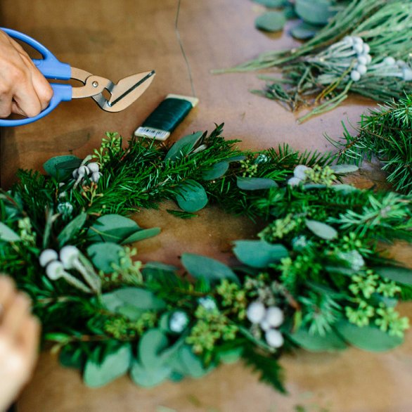 WORKSHOP «ADVENTSKRANZBINDEN»