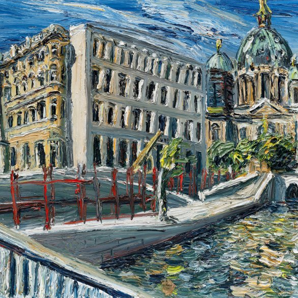 Christopher Lehmpfuhl, Schlossplatz, August 2020 (Detail)