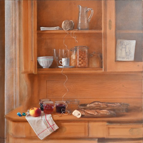 Tableau "Le buffet", dépôt du CNAP