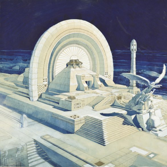 Henry Provensal, Projet onirique (tombeau pour un poète), 1901, Paris, musée d’Orsay © Musée d’Orsay, Dist. RMN-Grand Palais / Patrick Schmidt