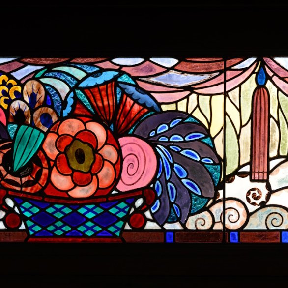 Ventrillon, Vitrail, 1923