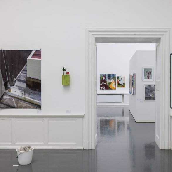 Badischer Kunstverein, Ansicht kleiner Saal, 2024