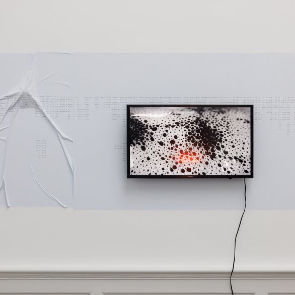 Ausstellungsansicht, Anna Barham: delirious mantra, Badischer Kunstverein, Karlsruhe 2026, Foto: Felix Grünschloß