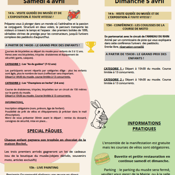 programmation printemps de la moto