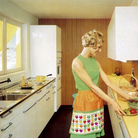 Küchen-Lifestyle in den 1960er Jahren. Foto: Archiv Klaus Spechtenhauser