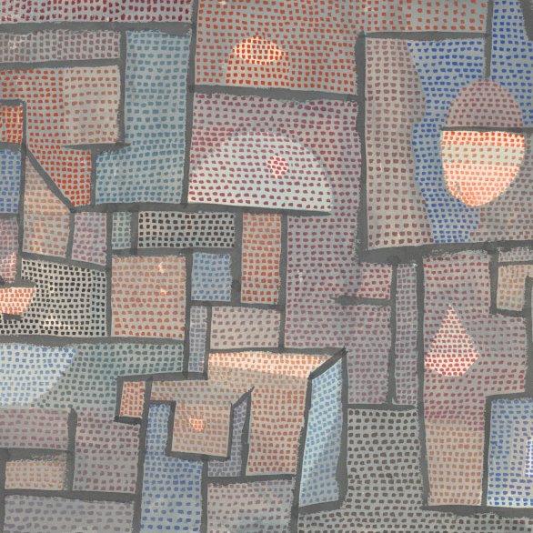 Paul Klee, Nordzimmer (Detail), 1932, 17, Aquarell auf Papier auf Karton, 37 × 55 cm, Zentrum Paul Klee, Bern  © Zentrum Paul Klee