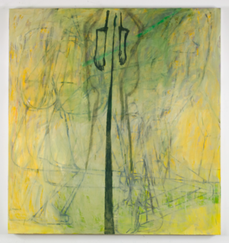 Amy Sillman, Duel, 2011, Öl auf Leinwand, 300 x 214 cm, Courtesy the artist and Thomas Dane London