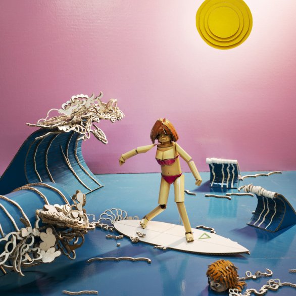 Patrick Graf, Soldevian Surf Shop, 2025, Mischtechnik, © Patrick Graf  Foto Marvin Zilm 1