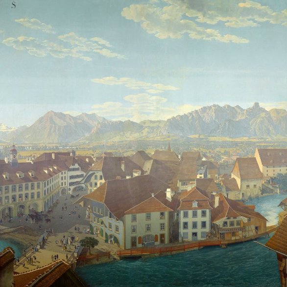 Thun-Panorama: Das Rundbild von Marquard Wocher