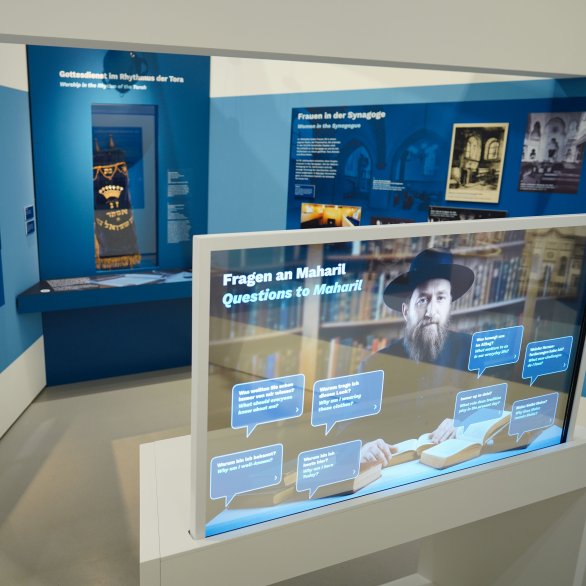 Dauerausstellung Shalom am Rhein, GDKE Landesmuseum Mainz, Foto S. Dinges