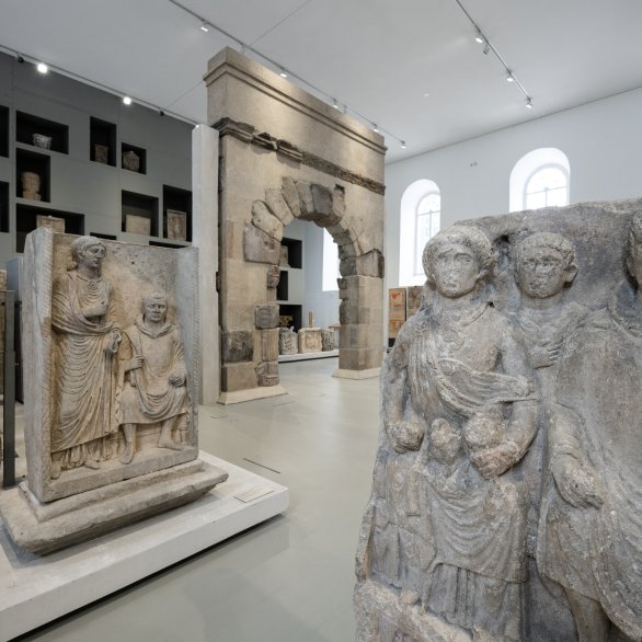 Römische Steinhalle, GDKE Landesmuseum Mainz, Foto S. Dinges