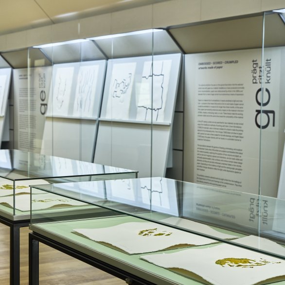 Blick in die Ausstellung, GDKE Landesmuseum Mainz, Foto K. Pelka