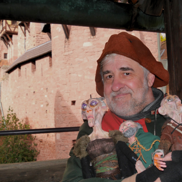 Berthold le marionnettiste - théâtre de marionnettes ©Château du Haut-Koenigsbourg