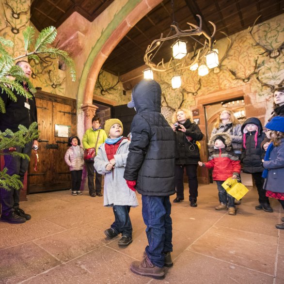 Weihnachtlicher Abend -  Nächtlicher Führung ©Château du Haut-Koenigsbourg
