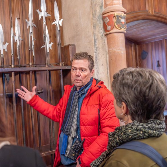 Chuchotements d'Histoire : les graffitis du Haut-Koenigsbourg - Visite thématique ©Vincent Schneider