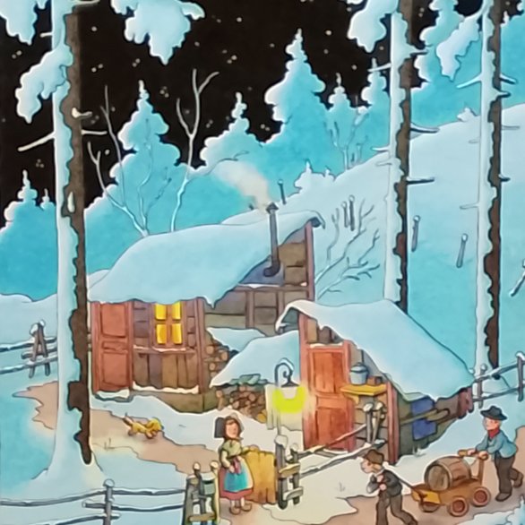 L'hiver par Georges Ratkoff