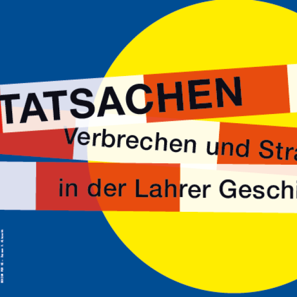 Banner TATSACHEN-Ausstellung