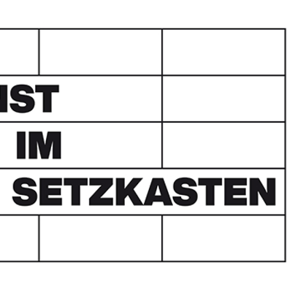 Kunst im Setzkasten-Logo