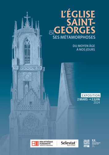 Affiche de l'exposition "L'église Saint-Georges et ses métamorphoses"