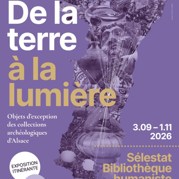 Affiche expo De la terre à la lumière