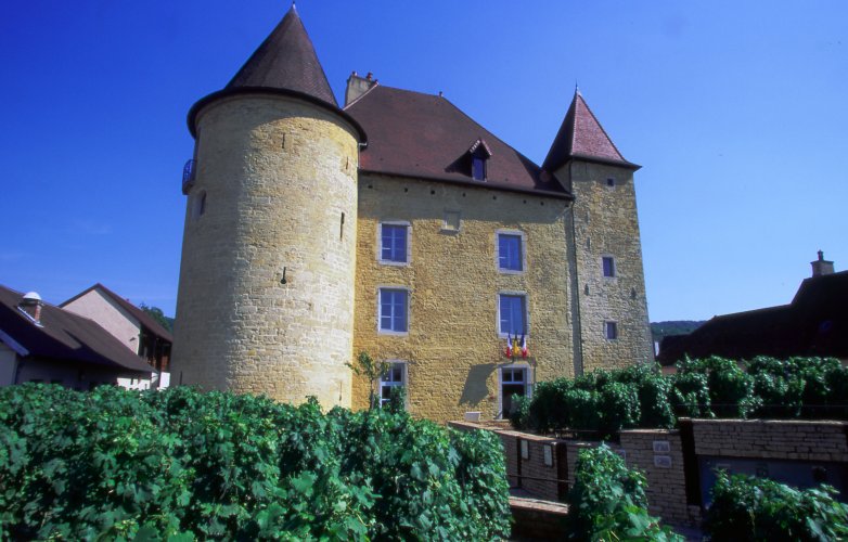 Le Musée de la vigne et du vin du Jura est installé dans le Château Pécauld