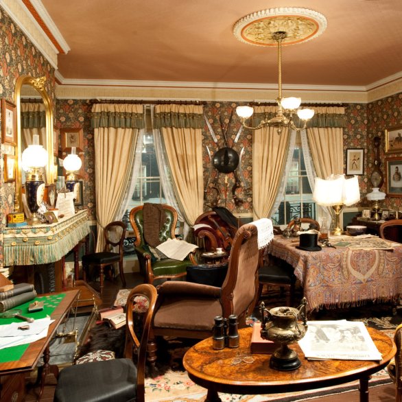 Sherlock Holmes - Wohnzimmer Baker Street 221 B