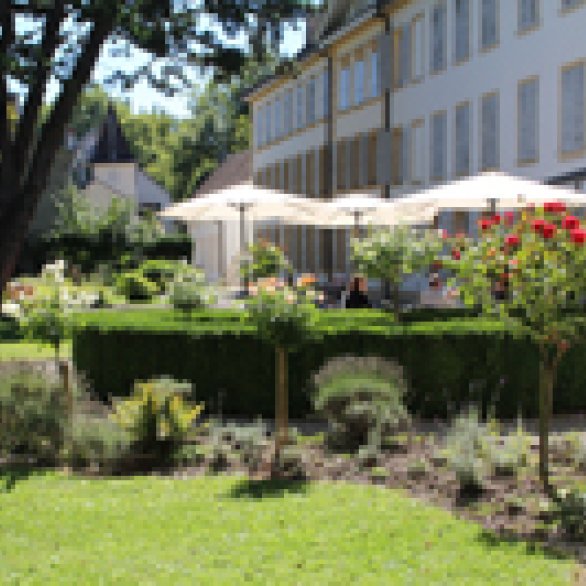 Terrasse im Park