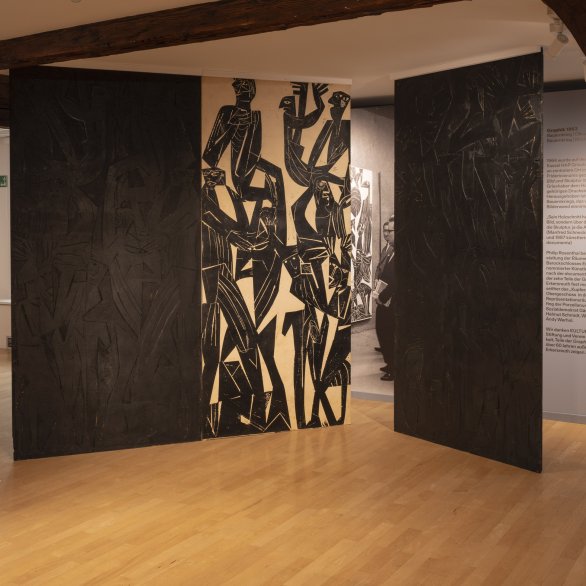 HAP Grieshaber, Graphik 1963 (c) VG Bild-Kunst, Bonn 2025 HAP Grieshaber, Graphik 1963