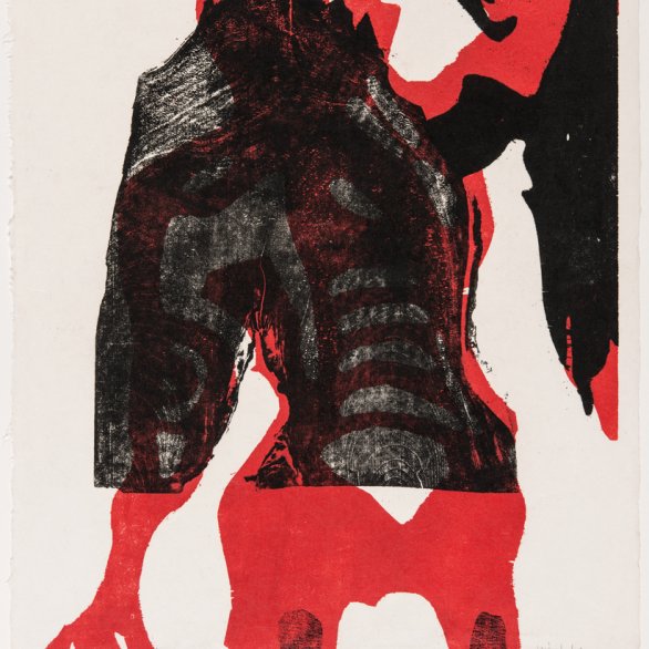 HAP Grieshaber, Prometheus (c) VG Bild-Kunst, Bonn 2025 HAP Grieshaber, Prometheus