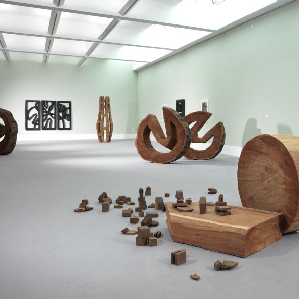 Ausstellungsansicht Werner Pokorny, Foto von Christian Wesser Ausstellungsansicht Werner Pokorny, Foto von Christian Wesser