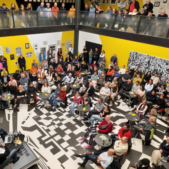Eröffnung der Ausstellung Christoph Niemann Eröffnung der Ausstellung Christoph Niemann