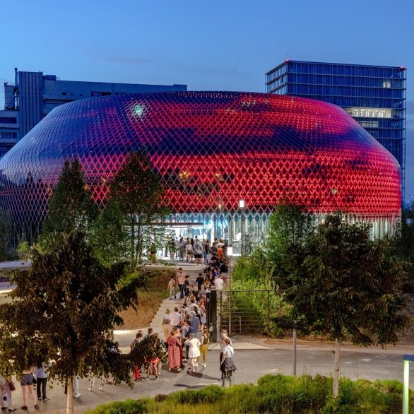 Novartis Pavillon Aussenansicht