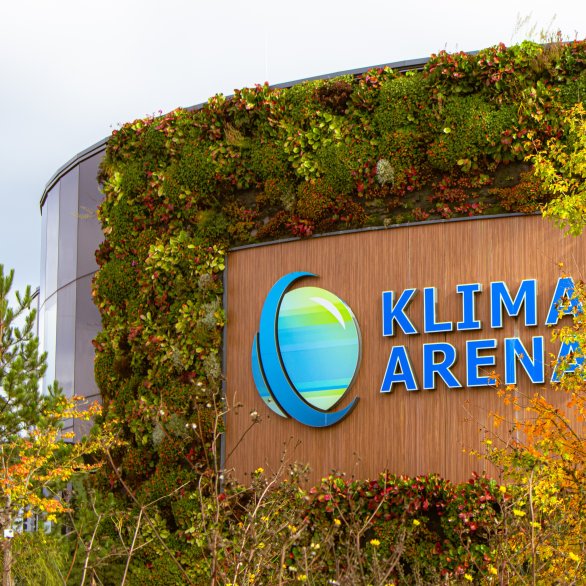 Klima Arena von außen