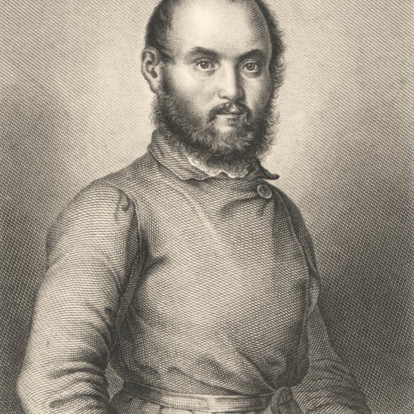 Zeichnung von Gustav Struve © Stadtarchiv Offenburg