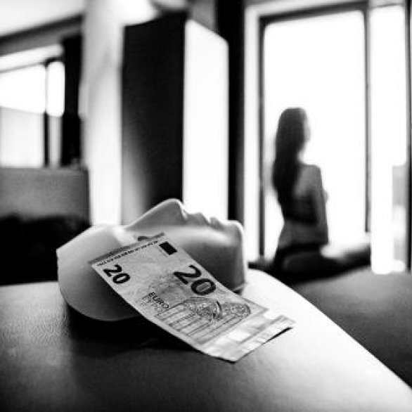 Schwarzweiß-Foto zum Thema Prostitution in Deutschland