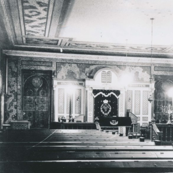 Der Salmen als Synagoge © Stadtarchiv Offenburg