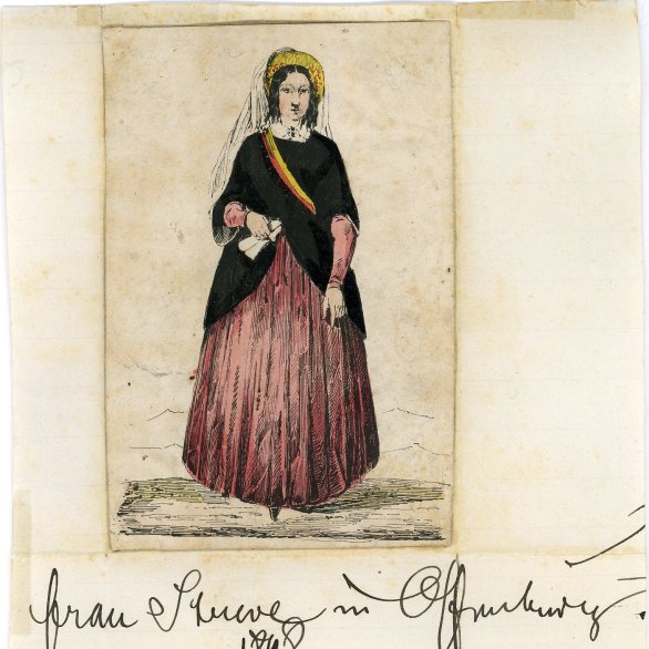 Zeichnung von Amalie Struve