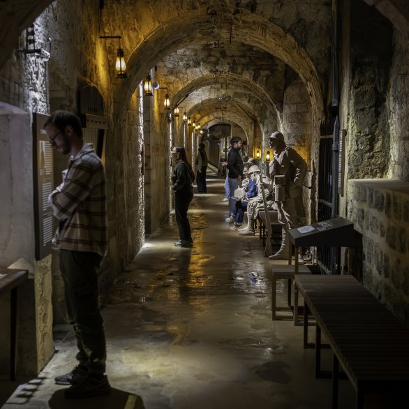 Intérieur du Fort de Vaux © Mémorial de Verdun - Anaïs Cheny