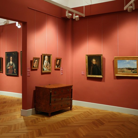 Blick in die Gemäldegalerie des Siebenbürgischen Museums. Foto: © Siebenbürgisches Museum, M. Lörz Blick in die Gemäldegalerie des Siebenbürgischen Museums. Foto: © Siebenbürgisches Museum, M. Lörz