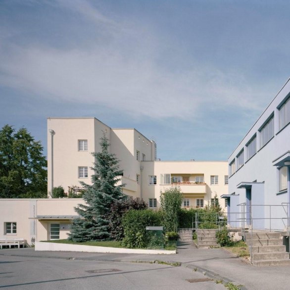 Weissenhofsiedlung, Häuser Mart Stam und Peter Behrens